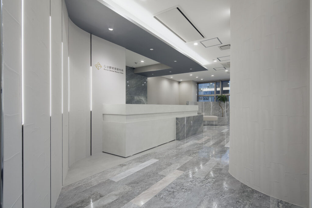 仙台駅前美容外科の内装